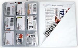 binder with sleeves organizer