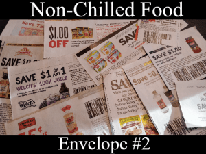non-chilled organizer