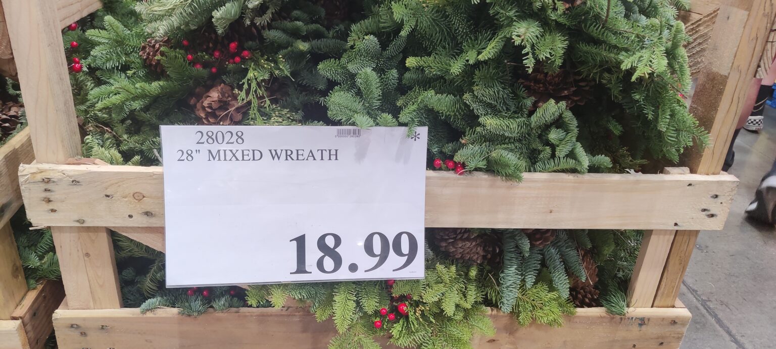 Costco Prices Fresh Cut Christmas Trees, Wreaths, & Poinsettias Bargain Believer