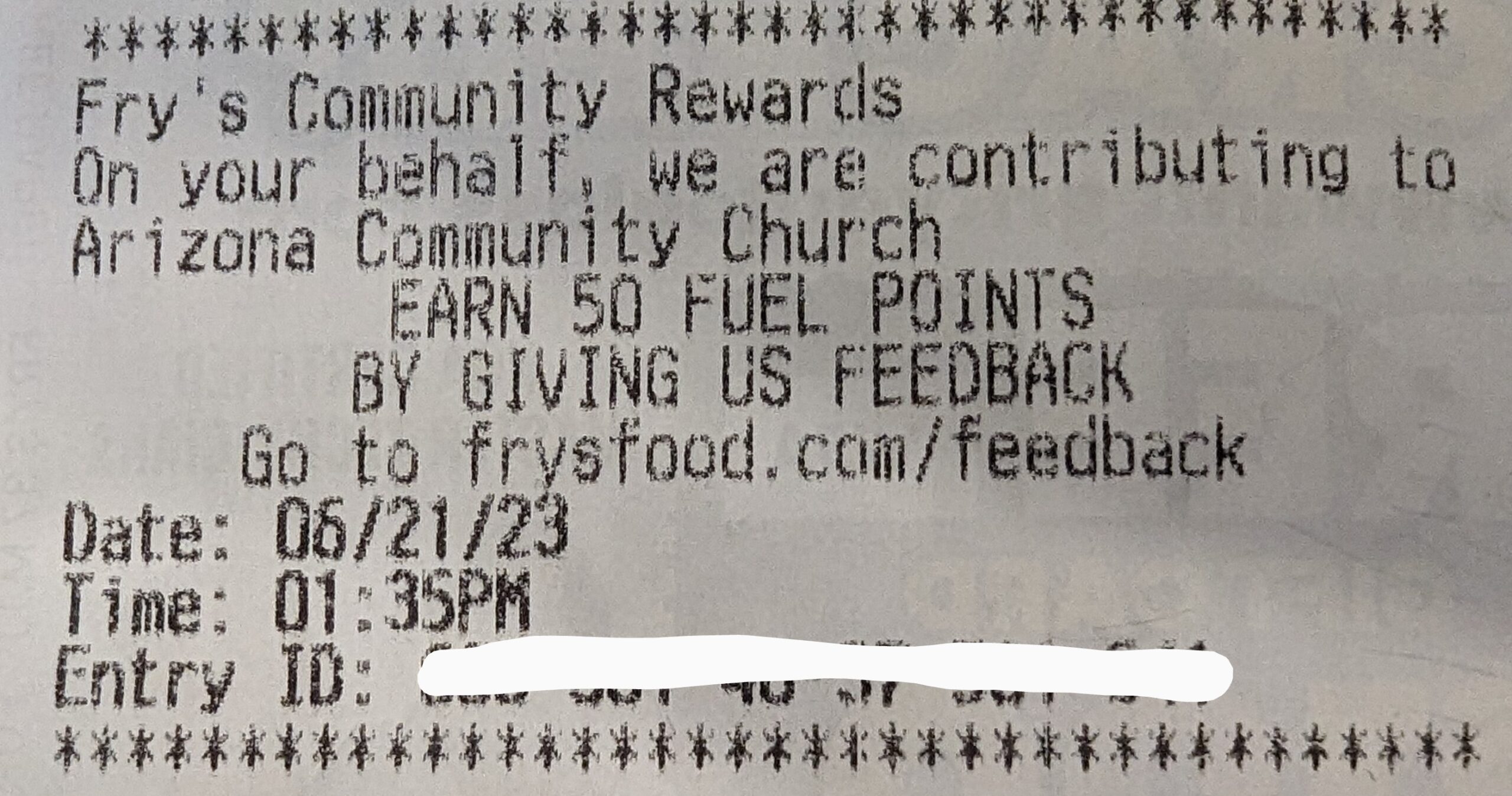 Fry's/Kroger Feedback for Fuel Points - 50 Bonus for taking Survey + MORE  info! | Bargain Believer